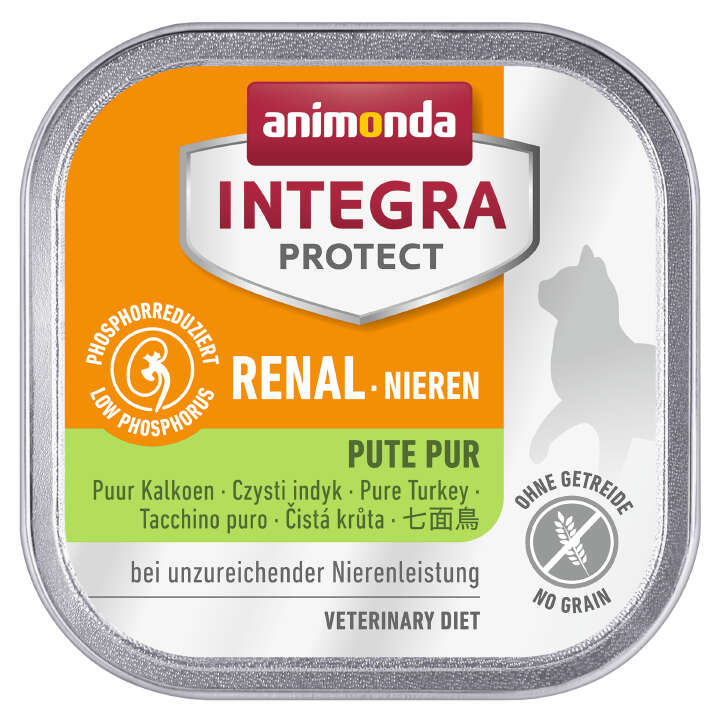 animonda Katzen-Nassfutter INTEGRA Renal Adult Pute